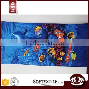 Wholesale High Quality Promotion Printed Microfiber Custom Beach Towel thumbnail-6
