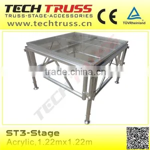 2015 Hot Sale Aluminum Concert Plexiglass Stage thumbnail-1