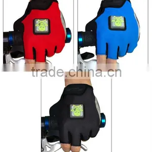 Manufacturer Waterproof Hal Finger Cycling Gloves L Size Led Smart Turn Signal Cycling Gloves Short Finger Cycling Gloves thumbnail-1