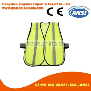 2016 Reflective Safety Clothing 100% Polyester Hi Vis Public Safety Vest thumbnail-1