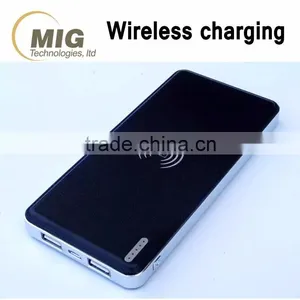 For Samsung S6 10000mAh Mobile Power Bank Wireless Charger Charging Pad Qi-Enabled Phones thumbnail-3