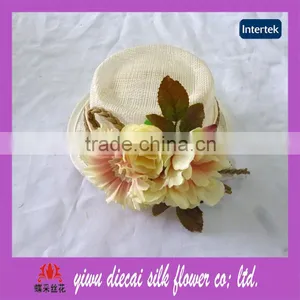 Popular Decorative Sinamay Top Hat thumbnail-1