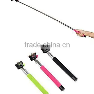 Handheld Selfie Monopod for Mobile Phone,wireless Mobile Phone Monopod With Color Box thumbnail-1