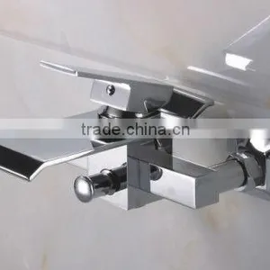 Single Handle Wall-Mounted Waterfall Bath Shower Faucet Q3002W thumbnail-1