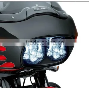 Motorcycle Daymaker Projector LED Headlight Dual Mount Bracket For Harley Davidso-n Daymaker Headlamp Mount Bracket thumbnail-6