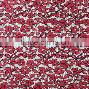 Wholesale Good Quality Nylon/Cotton Strand Lace Fabric T8028 thumbnail-2