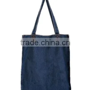 New Style Blue Jeans Handbag for Young Girls thumbnail-2