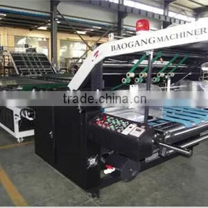 Semi-automatic Flute Laminating Machine thumbnail-1