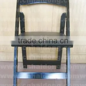 Wood Folding Chair thumbnail-1