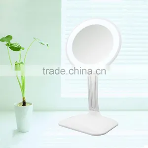 LED Makeup Vanity Mirror Standing Cosmetic Mirror 10x thumbnail-2