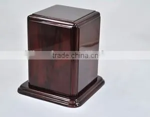 High Quality Sollid Wooden Cinerary Urn thumbnail-1