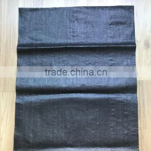 Black Woven pe Sack Bags Made in China thumbnail-4