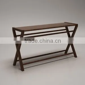 Modern Wooden Tall Coffee Table (T-86A) thumbnail-1
