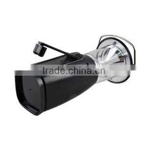 Cheap Rechargeable Battery Included Solar Hand Cranking Dynamo Lantern thumbnail-2