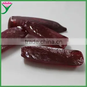 5# Synthetic Gemstone Rough Ruby Corundum for Sale thumbnail-1