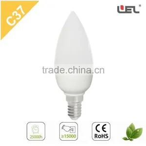 LED Lamp Decorative Bulb Wholsale Cheap Price Candle LED C37 Bulb Led Motion Light 4W E14 LED Bulb Housing the Led Lights thumbnail-3