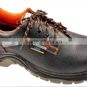 Anti-Puncture Anti Static Top Smooth Leather Toe Cap Safety Shoes thumbnail-3