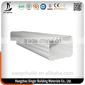 . Plastic PVC Rain Water Gutters /high Quality Rain Gutter /PVC Rain Water Collector thumbnail-2