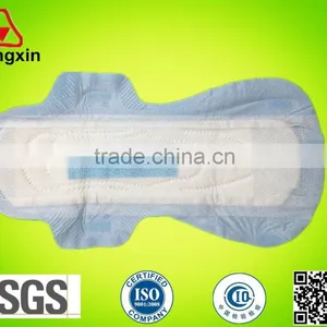 Disposable Ladies Sanitary Napkin for Women Sanitary Towel Manufacturer in China With Cotton Cover thumbnail-5