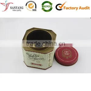 China Packaging Box Supplier Made Big Donut Tin Canister for Chocolate Truffle thumbnail-1