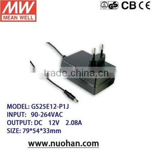 Mean Well 20~25W Wall Mounted Power Supply thumbnail-1