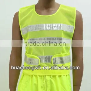 Sleeveless Road Safety Vest Work Wear thumbnail-1
