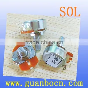 SOL-wirewound Adjustable Resistance Ohm-24mm Potentiometers Rotary Potentiometers Resistor Wirewound Potentiometer thumbnail-1