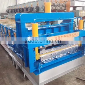 840 Glazed-900 Metal Roofing Double Layers Steel Sheet Forming Machine thumbnail-1