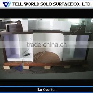 Customized Cafe Bar Counter/high Quality Front Desk/ Front Desk Design thumbnail-4