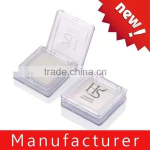 Cosmetic Square Clear Compact Powder Case thumbnail-1