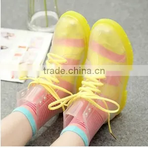 New Foreign Trade Children's Recreational Shoe Martin Shoes With Lock Laces Rain Boots thumbnail-5