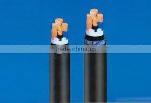 Railway Flame Retardant Cable IEC60332 PE Insulated, PVC Sheathed Flame Retardant Cables 90C 35KV for Railway thumbnail-1