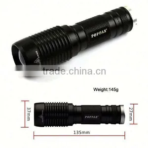 101 Military Quality Flash Led Light Rechargeable 10w 500 Lumen Aluminum Flash Torch Led Touch Light Quality Choice thumbnail-4