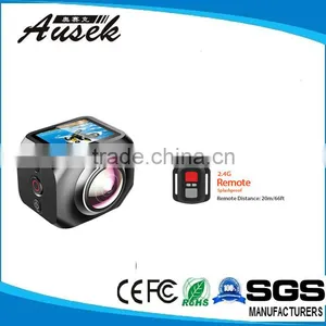 360-degree Video Camera 1440p FHD Wifi 8 Effects ,VR Panoramic Action Camera 2.4G Remote Optinal thumbnail-1