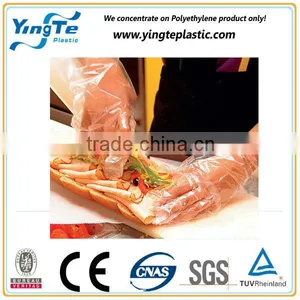 2015 Canton Fair Hot Sale Food Handling PE Gloves thumbnail-1