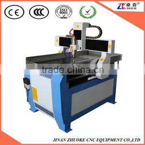 China Desktop Small CNC Router 6090 Engraving Milling With DSP Offline Control Stainless Steel Water Slot 600*900MM ZK-6090 thumbnail-1