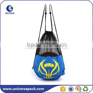 High Quality Sport Mesh Drawstring Backpack Bag Supplier's Choice thumbnail-1