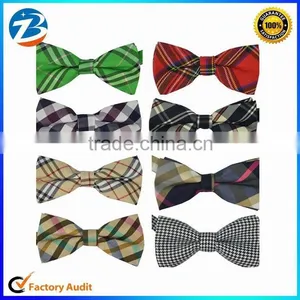 Wholesale Cheap Fashion Men Polyester Jacquard Dots Bow Ties Quality Choice thumbnail-1