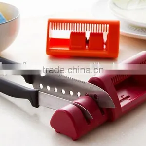 Best Sellingl Dual Knife Sharpener / Folding Kitchen Sharpener / Double Head Sharpener thumbnail-5
