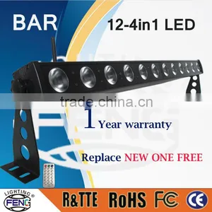 880mm 10W x 12 RGBW Led Light Source Matrix Light Wireless DMX Led Bar thumbnail-2