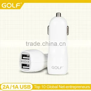 Nice Shape 5v 2100ma Dual Usb Port Universal Mini Wireless Car Charger for Mobile Phone in China thumbnail-1