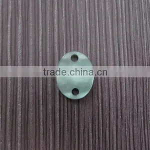 Pearl Shiny Green Polyester Badge Polyester Label thumbnail-3
