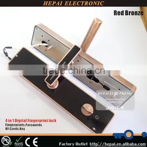 Biometric Fingerprint Lock Electronic Keypad Keyless Door Handle Access Control thumbnail-1