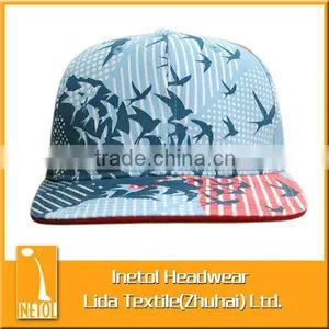 New Fashion Cotton Flat Peak Hat thumbnail-1