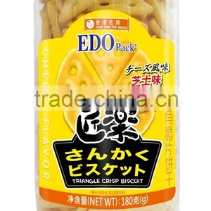 EDO Pack Cheese Flavor Triangle Crisp Biscuit thumbnail-1