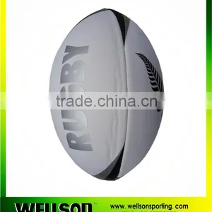 Full Size Machine Sewn Neoprene Rugby Ball thumbnail-4