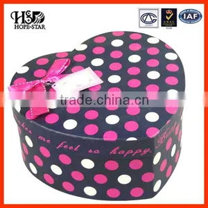 Custom Paper Heart Shape Design Gift Box thumbnail-1