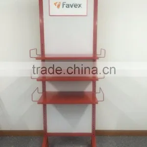 Floor Standing Metal Shelf Display Stand thumbnail-1