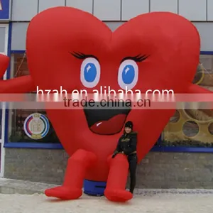 Giant Inflatable Heart Shaped Cartoon Decoration thumbnail-1