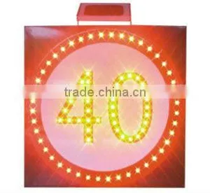 Traffic Safety Speed Sign thumbnail-1